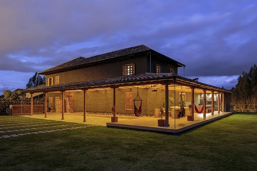 1414 Loma House: Ngôi nhà kết hợp vẻ đẹp truyền thống và hiện đại tại Ecuador qpdesign