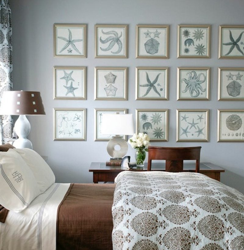 6gallery wall art Ý tưởng biến phòng ngủ gia chủ thêm tiện nghi và cá tính qpdesign