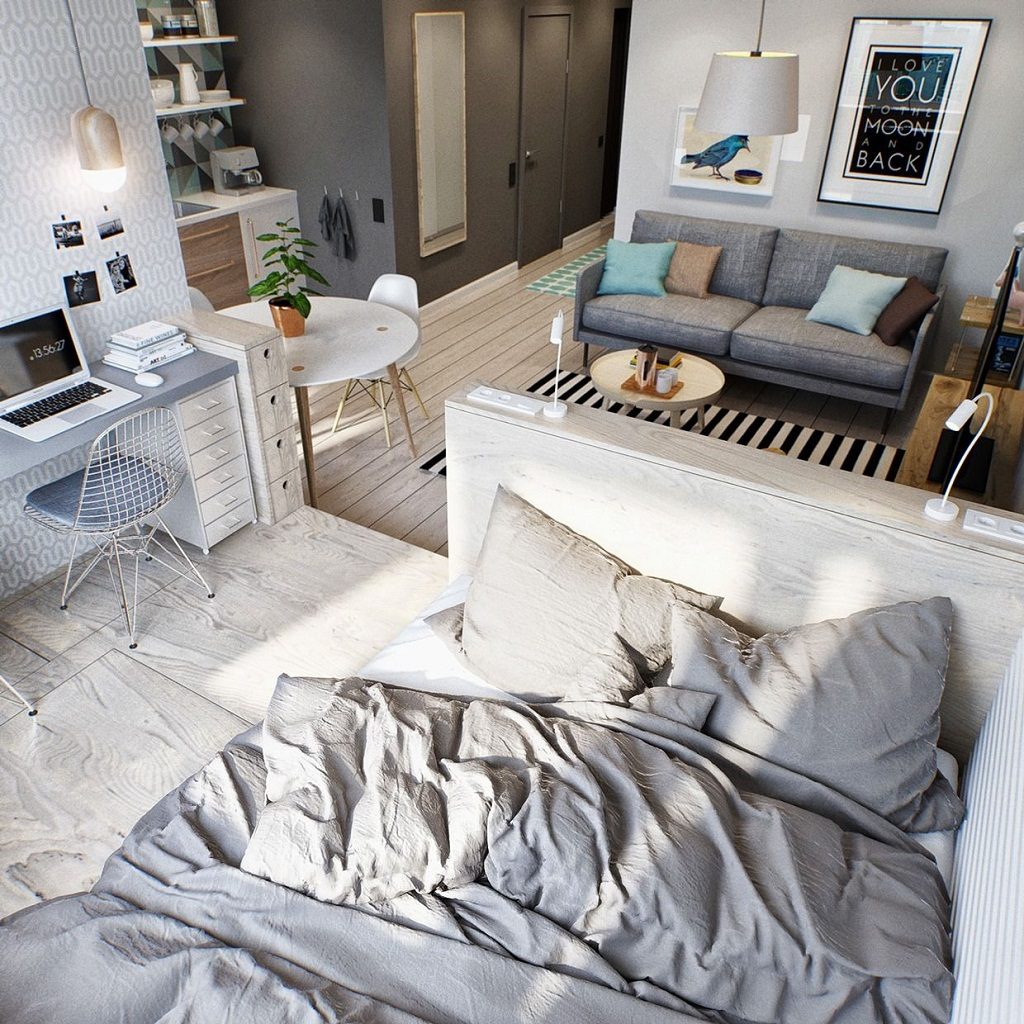 Gợi ý 7 cách bố trí nội thất cho căn hộ nhỏ xinh 