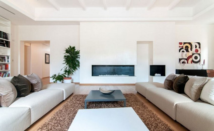 Thiết kế căn hộ tại Ý với phong cách lãng mạn và hiện đại