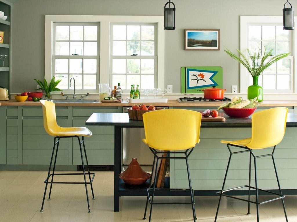 Unique Kitchen Colors Withal 25 Colorful Kitchens Kitchen Ideas Amp Design With Cabinets - cigicigi.co