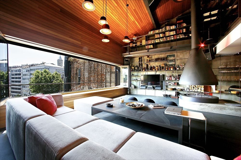 Exquisite-living-room-of-the-penthouse-loft-in-Istanbul