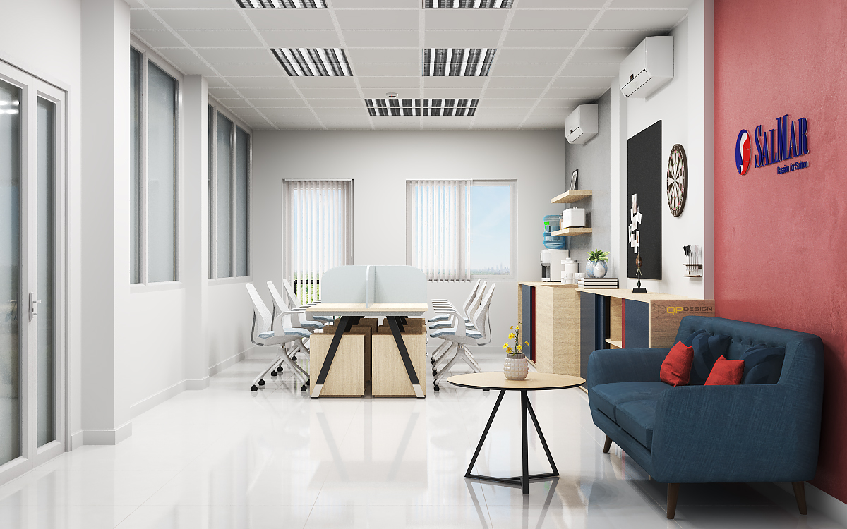 Thiết kế nội thất văn phòng Salmar