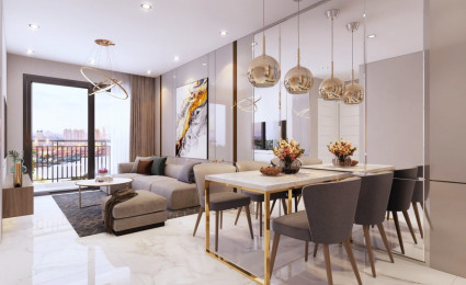 Thiết kế nội thất căn hộ Safira Khang Điền